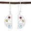 Multi-Japanese-Zoe-multiple-Dangle-multicolor-Sterling-Silver-Earring