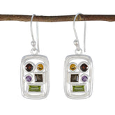 Multi-Egyptian-Elena-Penta-Dangle-multicolor-925-Silver-Earring