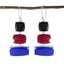 Multi-American-Micaela-Trilogy-Dangle-multicolor-925-Sterling-Silver-Earring
