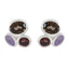 Multi-Mexican-Chen-multiple-Stud-multicolor-92.5-Silver-Earring