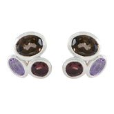 Multi-Mexican-Chen-multiple-Stud-multicolor-92.5-Silver-Earring