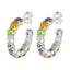 Multi-Turkish-Laura-multiple-Stud-multicolor-925-Sterling-Silver-Earring