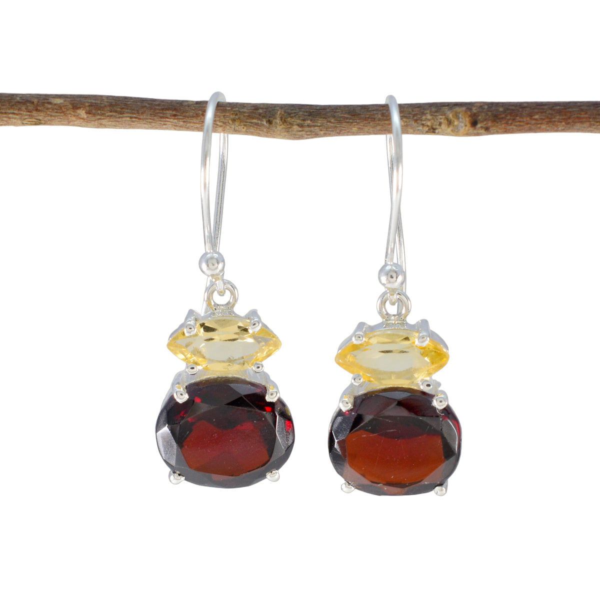 Multi-American-Mei-multiple-Dangle-multicolor-Sterling-Silver-Earring