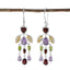 Multi-Moroccan-Xiu-multiple-Dangle-multicolor-Silver-Earring