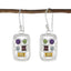 Multi-Korean-Florencia-Penta-Dangle-multicolor-925-Sterling-Silver-Earring