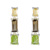 Multi-African-Nova-multiple-Stud-multicolor-92.5-Silver-Earring