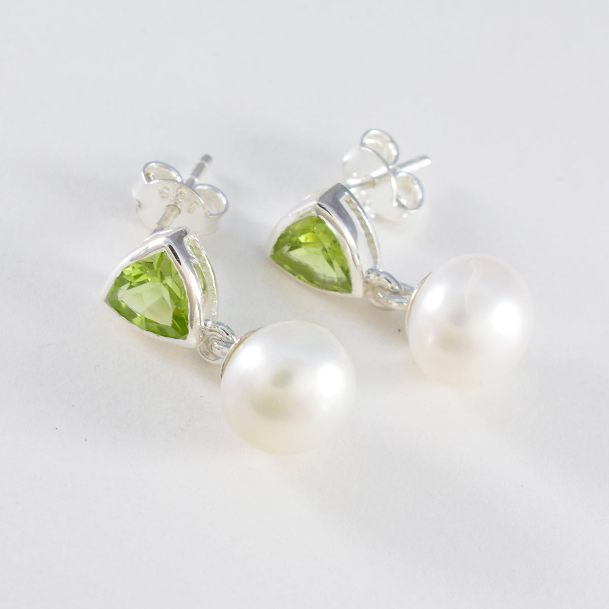 Multi-American-Aiko-multiple-Stud-multicolor-Silver-Earring