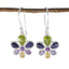 Multi-German-Joaquina-multiple-Dangle-multicolor-925-Sterling-Silver-Earring