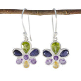 Multi-German-Joaquina-multiple-Dangle-multicolor-925-Sterling-Silver-Earring