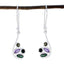 Multi-Latin-American-Aisha-quarter-Dangle-multicolor-92.5-Silver-Earring