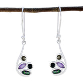 Multi-Latin-American-Aisha-quarter-Dangle-multicolor-92.5-Silver-Earring
