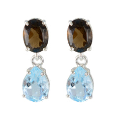 Multi-Indian-Ayesha-multiple-Stud-multicolor-Sterling-Silver-Earring