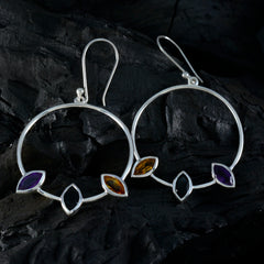 Multi-French-Nella-Trilogy-Dangle-multicolor-92.5-Silver-Earring