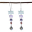 Multi-German-Camila-multiple-Dangle-multicolor-925-Sterling-Silver-Earring
