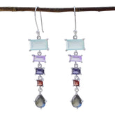 Multi-German-Camila-multiple-Dangle-multicolor-925-Sterling-Silver-Earring