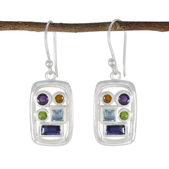 Multi-Italian-Isadora-Penta-Dangle-multicolor-925-Silver-Earring