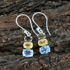 Multi-Korean-Ayaka-multiple-Dangle-multicolor-92.5-Silver-Earring