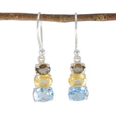 Multi-Korean-Ayaka-multiple-Dangle-multicolor-92.5-Silver-Earring