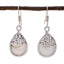 Pearl-Japanese-Sofía-multiple-Dangle-White-925-Silver-Earring