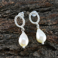 Pearl-Japanese-Yasmine-Solitaire-Stud-White-Sterling-Silver-Earring