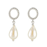 Pearl-Japanese-Yasmine-Solitaire-Stud-White-Sterling-Silver-Earring