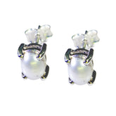Pearl-American-Constanza-Solitaire-Stud-White-92.5-Silver-Earring