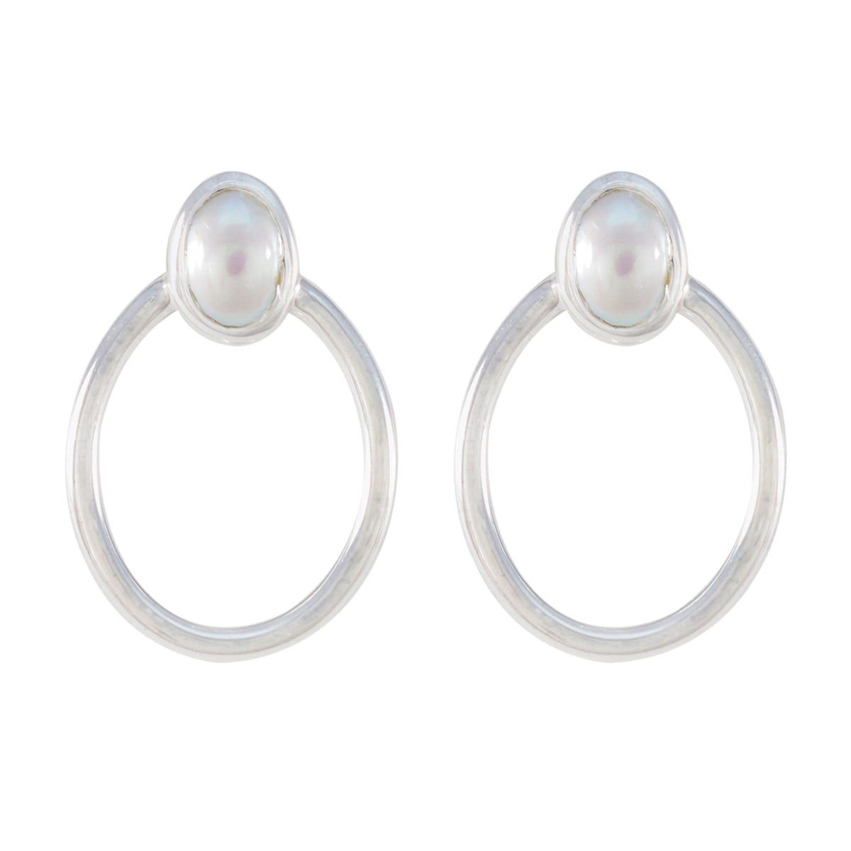 Pearl-Russian-Scarlett-Solitaire-Stud-White-92.5-Silver-Earring