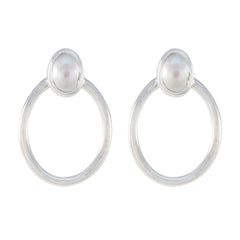 Pearl-Russian-Scarlett-Solitaire-Stud-White-92.5-Silver-Earring