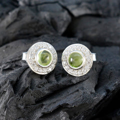 Peridot-American-Lourdes-Solitaire-Stud-Green-925-Silver-Earring