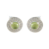 Peridot-American-Lourdes-Solitaire-Stud-Green-925-Silver-Earring
