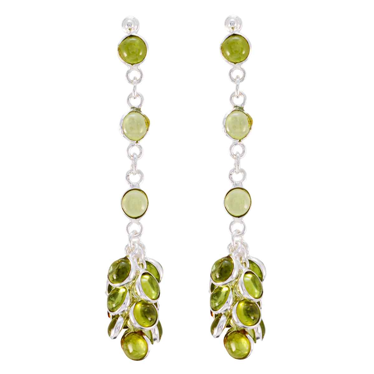 Peridot-Turkish-Elena-multiple-Stud-Green-Sterling-Silver-Earring
