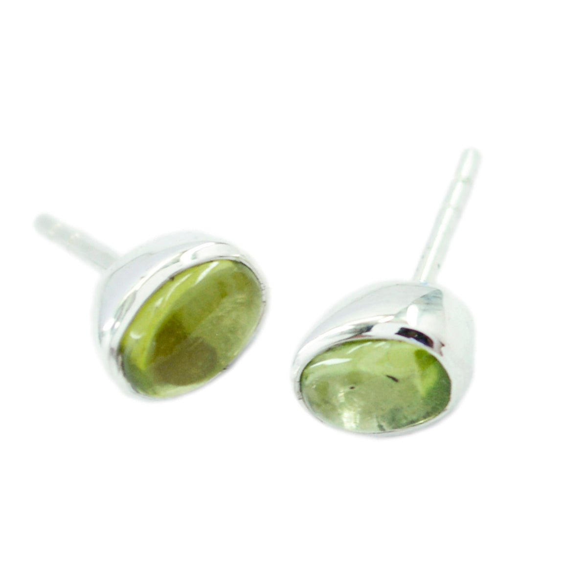 Peridot-African-Julieta-Solitaire-Stud-Green-92.5-Silver-Earring