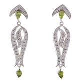 Peridot-Indian-Angel-multiple-Stud-Green-92.5-Silver-Earring