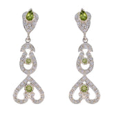 Peridot-Indian-Araya-multiple-Stud-Green-925-Sterling-Silver-Earring