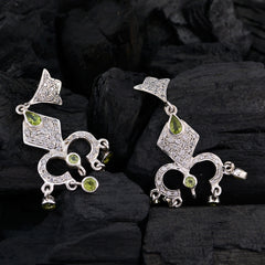 Peridot-Indian-Dewi-multiple-Stud-Green-925-Silver-Earring