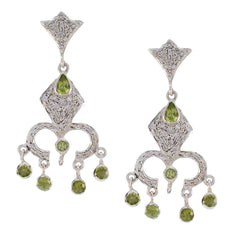 Peridot-Indian-Dewi-multiple-Stud-Green-925-Silver-Earring