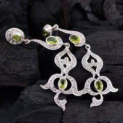 Peridot-Indian-Araya-multiple-Stud-Green-Sterling-Silver-Earring