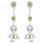 Peridot-Indian-Araya-multiple-Stud-Green-Sterling-Silver-Earring