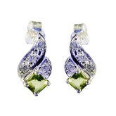 Peridot-Egyptian-Lourdes-multiple-Stud-Green-Sterling-Silver-Earring