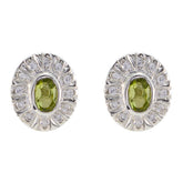 Peridot-French-Dayana-multiple-Stud-Green-92.5-Silver-Earring