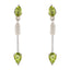 Peridot-Egyptian-Sara-multiple-Stud-Green-925-Silver-Earring