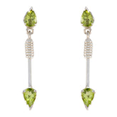 Peridot-Egyptian-Sara-multiple-Stud-Green-925-Silver-Earring