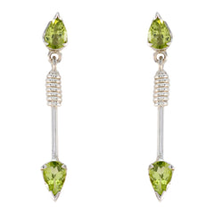 Peridot-Egyptian-Sara-multiple-Stud-Green-925-Silver-Earring