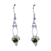 Peridot-Mexican-Addison-multiple-Dangle-Green-Silver-Earring