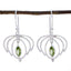 Peridot-Moroccan-Audrey-Solitaire-Dangle-Green-925-Sterling-Silver-Earring