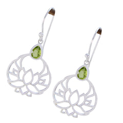 Peridot-Korean-Ava-Solitaire-Dangle-Green-925-Silber-Ohrring