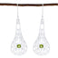 Peridot-French-Eleanor-Solitaire-Dangle-Green-92.5-Silver-Earring