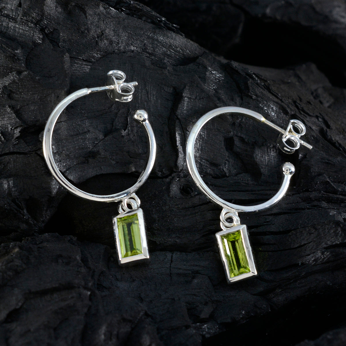 Peridot-Australian-Teresa-Solitaire-Dangle-Green-925-Silber-Ohrring
