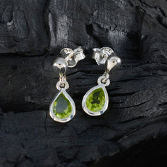 Peridot-American-Ayaka-Solitaire-Stud-Green-Sterling-Silver-Earring