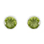 Peridot-Italian-Freya-Solitaire-Stud-Green-92.5-Silver-Earring